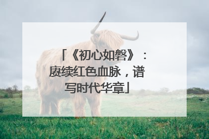 《初心如磐》：赓续红色血脉，谱写时代华章
