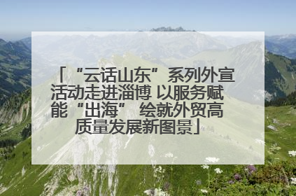 “云话山东”系列外宣活动走进淄博 以服务赋能“出海” 绘就外贸高质量发展新图景