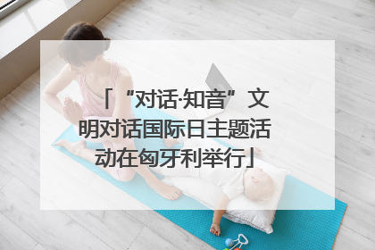 “对话·知音”文明对话国际日主题活动在匈牙利举行