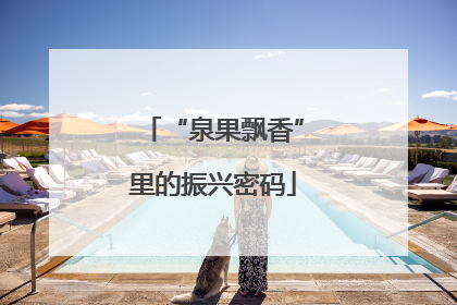 “泉果飘香”里的振兴密码