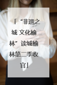 “非遗之城 文化榆林”读城榆林第二季收官