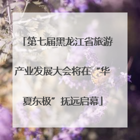 第七届黑龙江省旅游产业发展大会将在“华夏东极”抚远启幕