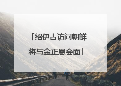绍伊古访问朝鲜 将与金正恩会面