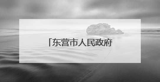 东营市人民政府最新任职通知