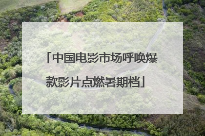 中国电影市场呼唤爆款影片点燃暑期档