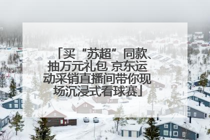 买“苏超”同款、抽万元礼包 京东运动采销直播间带你现场沉浸式看球赛