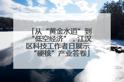 从“黄金水道”到“低空经济”，江汉区科技工作者日展示“硬核”产业答卷