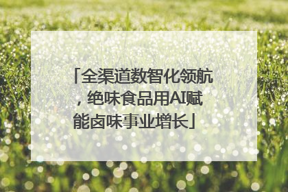 全渠道数智化领航，绝味食品用AI赋能卤味事业增长