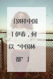 别样中国丨伊春，何以“中国林都”