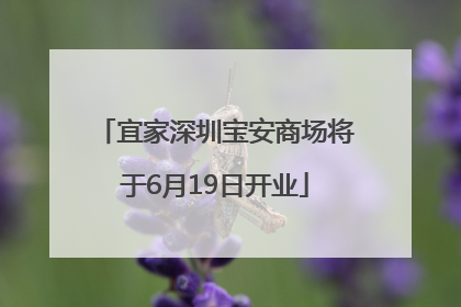 宜家深圳宝安商场将于6月19日开业