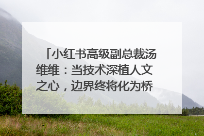 小红书高级副总裁汤维维：当技术深植人文之心，边界终将化为桥梁｜聚焦2025文化强国建设高峰论坛