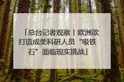 总台记者观察丨欧洲欲打造成美科研人员“吸铁石”面临现实挑战