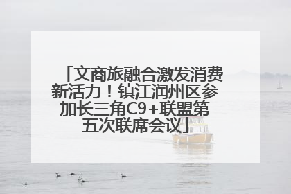文商旅融合激发消费新活力！镇江润州区参加长三角C9+联盟第五次联席会议
