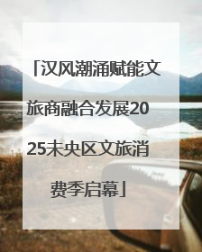 汉风潮涌赋能文旅商融合发展2025未央区文旅消费季启幕