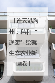 连云港海州：秸秆“逆袭”绘就生态农业新画卷