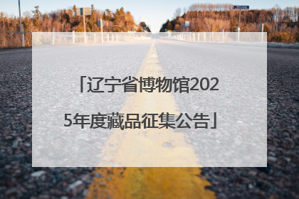 辽宁省博物馆2025年度藏品征集公告