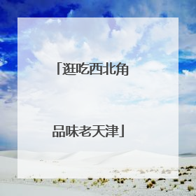 逛吃西北角 品味老天津
