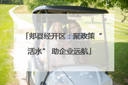 郏县经开区：聚政策“活水” 助企业远航