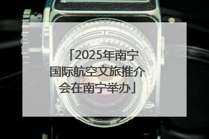 2025年南宁国际航空文旅推介会在南宁举办