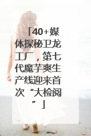 40+媒体探秘卫龙工厂，第七代魔芋爽生产线迎来首次“大检阅”